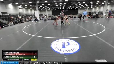 120 lbs 5th Place Match - Capri Johnson, Berge Elite Wrestling Academy vs Sophia Rosales, Silverback Wrestling Fort Worth