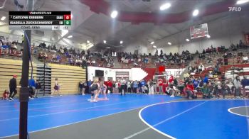 145 lbs Cons. Semi - Caitlynn Dibbern, Beech Grove vs Isabella Zuckschwerdt, Club Madison