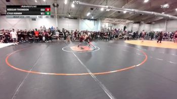 144 lbs Cons. Round 1 - Cyle Kisner, Wellington vs Keegan Thomson, Golden