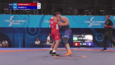 130 kg 1/8 Final - Javokhir Shodiyarov, Uzbekistan vs Alan Dzabiev, Bulgaria