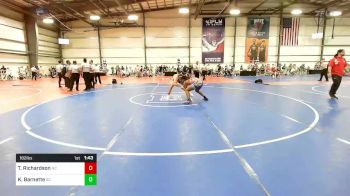 182 lbs Round Of 64 - Trystan Richardson, NC vs Kristian Barnette, SC