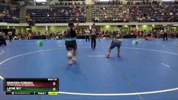 Round 2 - Layne Bly, LAW vs Grayden Kobeska, Victory School Of Wrestling