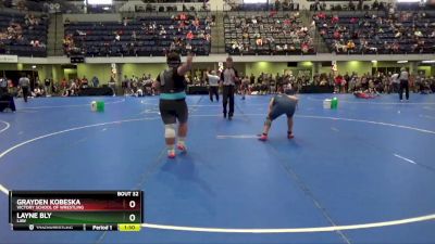 Round 2 - Layne Bly, LAW vs Grayden Kobeska, Victory School Of Wrestling