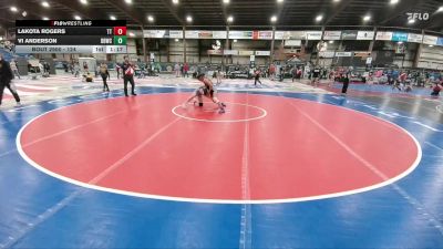 124 lbs 1st Place Match - Vi Anderson, Dakota Boyz Wrestling Club vs Lakota Rogers, Tatanka Tuff