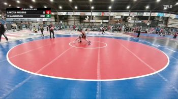 124 lbs 1st Place Match - Vi Anderson, Dakota Boyz Wrestling Club vs Lakota Rogers, Tatanka Tuff