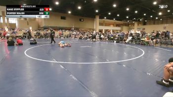 80 lbs Round 5 (6 Team) - Kage Stiffler, Alabama Elite Red vs Porter Walsh, BHWC/Florida Supreme Young Guns
