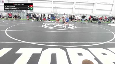 S-126 lbs Consi Of 8 #2 - Rylan Poeta, IL vs Wyatt Hungiville, PA