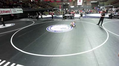 49 lbs Quarters - Zayn Sandoval, Team Selma Wrestling Club vs Jonnis Covarrubias