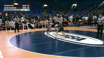 113 lbs Quarterfinals (8 Team) - Grant Morphew, Mahomet (M.-Seymour) vs Frankie Katz, Wheeling