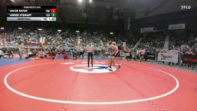 3A-215 lbs Semifinal - Jacob Eaton, Powell vs Anker Stewart, Cody