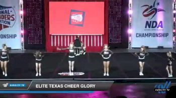- Elite Texas Cheer Glory [2019 Junior - Small 3 Day 1] 2019 NCA North Texas Classic