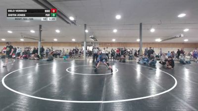 125 lbs Consolation - Delo Verrico, Muncy vs Justin Jones, Port Jervis