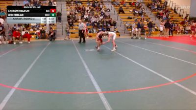 125 lbs Champ. Round 2 - Carson Nelson, Ridgewater Community College vs Leo Edblad, Saint Cloud State
