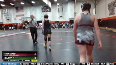 145 lbs Cons. Round 2 - Ivy Musch, St. Helens vs Tyra Sharp, Grant Union/Prairie City