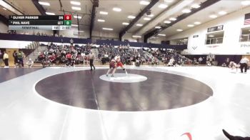197 lbs Semifinal - Oliver Parker, Springfield College vs Phil Nave, Gettysburg