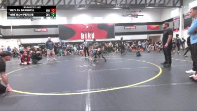 50 lbs Quarterfinal - Greyson Perdue, Cobra Wrestling Club vs Declan Barnwell, JET
