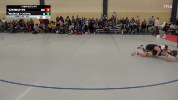 60 lbs Quarterfinal - Ethan Soppa, CrassTrained: Weigh In Club vs Brantley Coufal, DC Elite