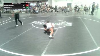 94 lbs Semifinal - Mya Martinez, NM Beast vs Emma Rico, Southwest Stallions WC