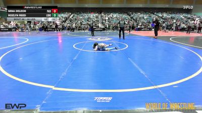 46 lbs 5th Place - Mina Deleon, Pacific Edge Wrestling vs Rozlyn Reed, Legacy Elite Wrestling Club