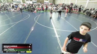 102 lbs Champ Round 1 (16 Team) - Cole Thomas, Salem Elite Wrestling vs Beckam Garread, Utah Red