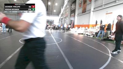 215 lbs Round 1 (8 Team) - Jackson Phillips, Freakztyle Wrecking Crew vs Keegan McGrew, Gettysburg