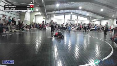 70-74 lbs Semifinal - James Gourd, Raw Wrestling Club vs Moxx Lopez, Proving Grounds Wrestling