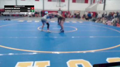 155 lbs Cons. Round 5 - Aubree Anderson, Vallivue vs Brooklyn Nelson, Twin Falls