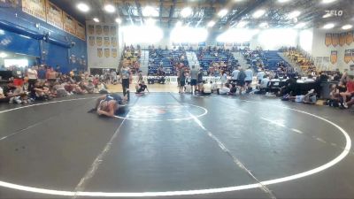 132 lbs Champ Round 1 (16 Team) - Brandon Lemke, VSUS Athletics RTC vs Manuel Moreno, Greasers