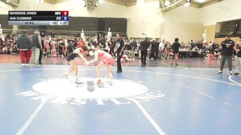 80 kg Rr Rnd 2 - McKenzie Jones, NewWhale Pink - Girls vs Ava Clemens, Cordoba Trained (Sand Storm Sisters)