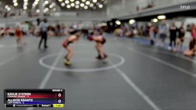 70 lbs Round 5 (8 Team) - Kaylie O`Steen, Cordoba Trained vs Allison Krantz, Lady Bandits