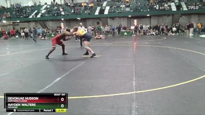 197 lbs Cons. Round 1 - Hayden Walters, Michigan vs Devonjae Hudson, Northern Illinois