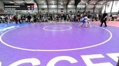 144 lbs Cons. Rd Of 16 - Paxton Behrends, Immortal Athletic WC /Waverly-Shell Rock HS vs Cooper Bain, Eastern Oregon Elite