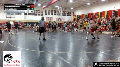 High School - 210 lbs Consolation Round 2 - Mathhewn Ochoa, Morris Hills vs Gideon Minieri, Watchung Hills