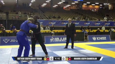Navarro Joseph Chamberlain vs Matthew Joseph Robert Tieman 2026 Pan Jiu Jitsu IBJJF Championship