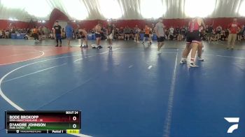 220-221 lbs Round 2 - Bode Brokopp, Iowa Grant/Highland vs D?Andre Johnson, Park Rapids