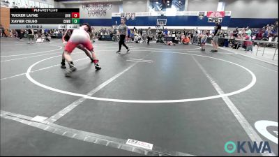 132 lbs Rr Rnd 2 - Tucker Layne, Lions Wrestling Academy vs Xavier Celso, Cowboy Wrestling Club