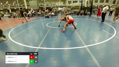 140 lbs Quarterfinal - Jamison Devlin, Centurion vs Jonathan Abzun, Empire Wrestling Academy Gold