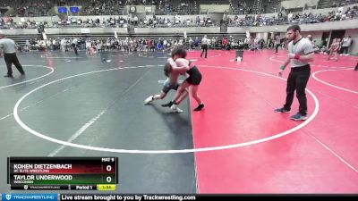 112 lbs Quarterfinal - Kohen Dietzenbach, DC Elite Wrestling vs Taylor Underwood, Wisconsin