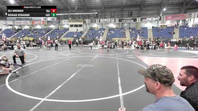 58 lbs Semifinal - Eli Werner, Palisade Little Dawgs vs Ronan Strader, Eastside United