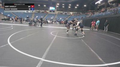207 lbs Cons. Semi - Maray Rogers, Unattached vs Abby Angelly, Rose State College
