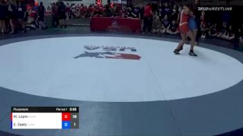 100 lbs Placement - Marley Lopin, SAWA vs Emily Seely, LAWA