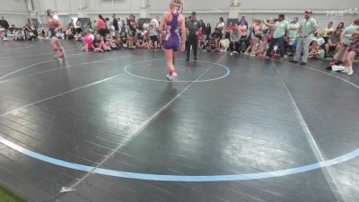 132 lbs Semifinal - Carolyn Geckler, Team Ohio - G vs Avery Brumagin, Backyard Barbies Pink - G