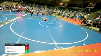 49 lbs Consi Of 8 #2 - Gavin Saxton, Bruiser WC vs Presley Salcedo, Sunkist Kids Monster Garage