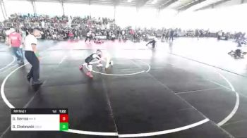 95 lbs Rr Rnd 1 - Gabriel Serros, NM Bad Boyz vs Gage Chelewski, Colorado Outlaws