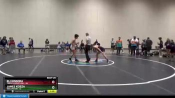 129 lbs Semis & 3rd Wb (16 Team) - Ashton Hager, Tropics Wrestling vs Evan Pena, Wellington