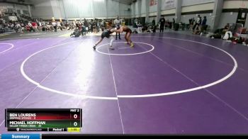 190 lbs Placement (4 Team) - Michael Hoffman, Keller Timber Creek vs Ben Lourens, Dripping Springs