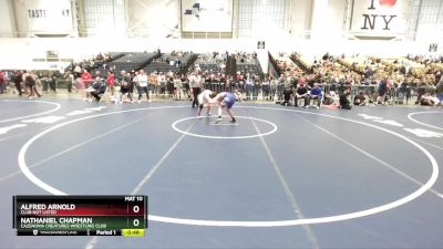 145 lbs Cons. Round 4 - Nathaniel Chapman, Cazenovia Creatures Wrestling Club vs Alfred Arnold, Club Not Listed