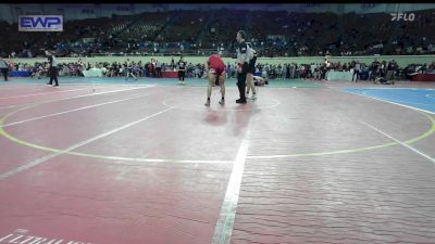 138 lbs Consi Of 16 #2 - Rayke Wilson, Fort Gibson Youth Wrestling vs Eason Beaty, Newcastle Wrestling