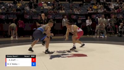 86 lbs Champ. Round 1 - Alex Graff, Florida vs Michael O`Malley, Pennsylvania RTC