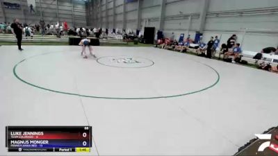 88 lbs Placement Matches (16 Team) - Luke Jennings, Team Colorado vs Magnus Monger, Pennsylvania Red